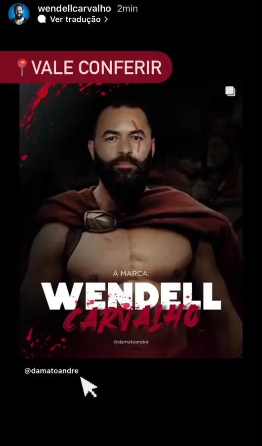 Repost de conteúdo do André